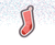 DIGITAL STL Download For Holiday Stocking 1 Cookie Cutter
