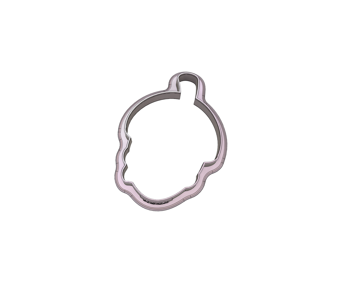 Acorn With Scarf Cookie Cutter