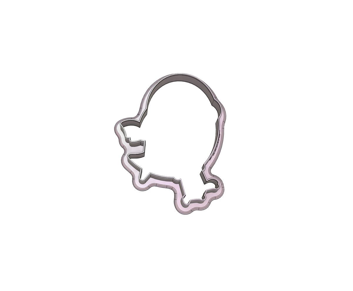 Bird With Scarf Cookie Cutter