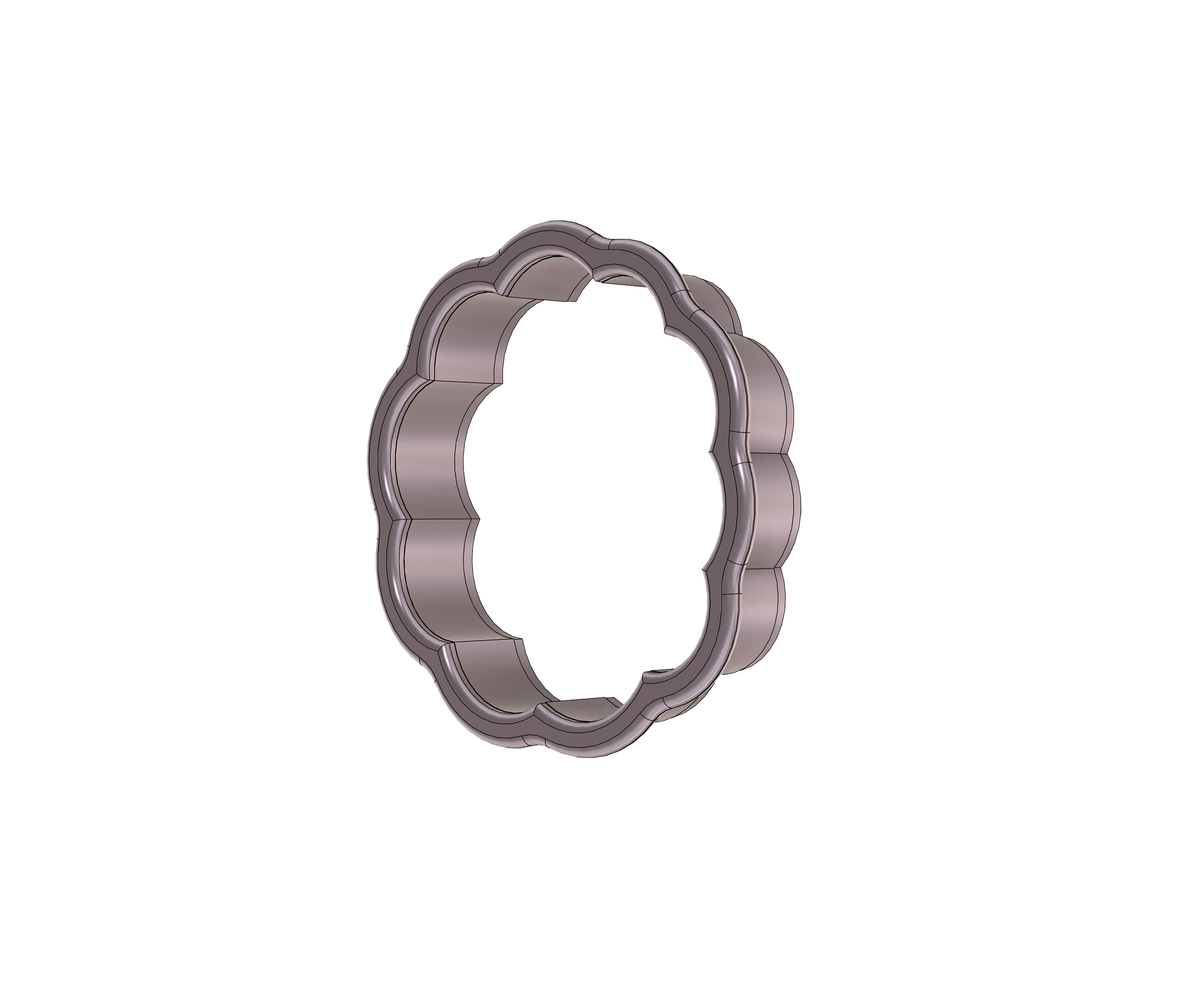 DIGITAL STL Download For Boho Pumpkin 1 Cookie Cutter