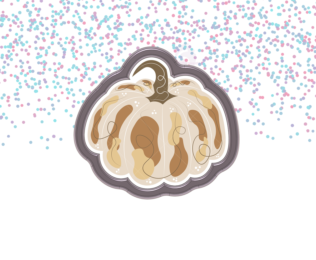 DIGITAL STL Download For Boho Pumpkin 5 Cookie Cutter