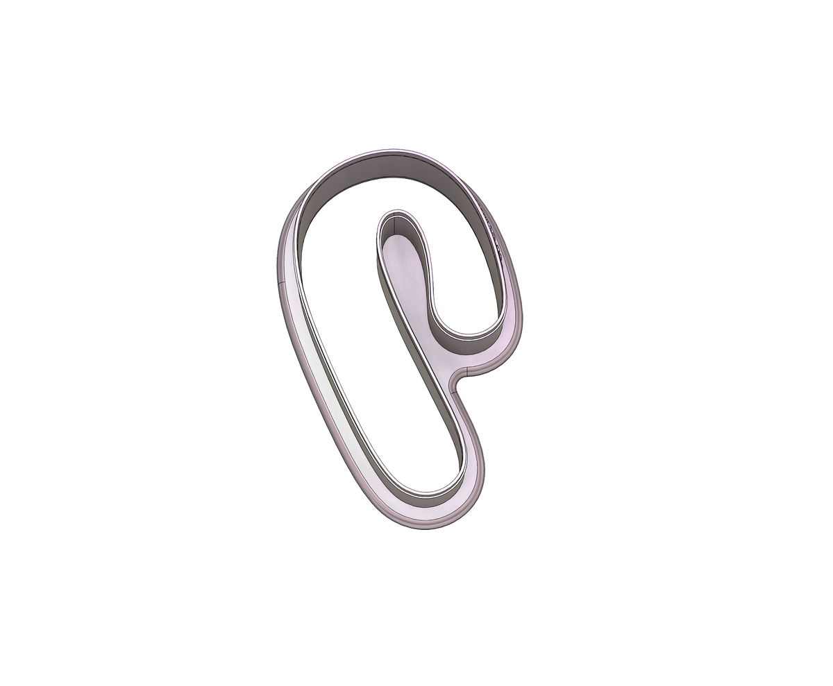 Candy Cane 1 Cookie Cutter