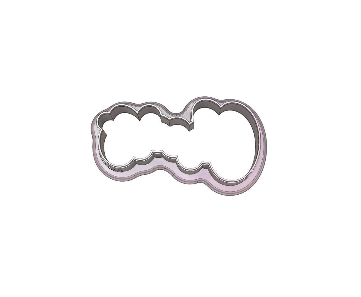 Cheers Lettered Cookie Cutter