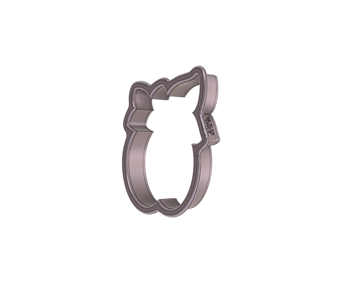 DIGITAL STL Download For Floral Apple 1 Cookie Cutter