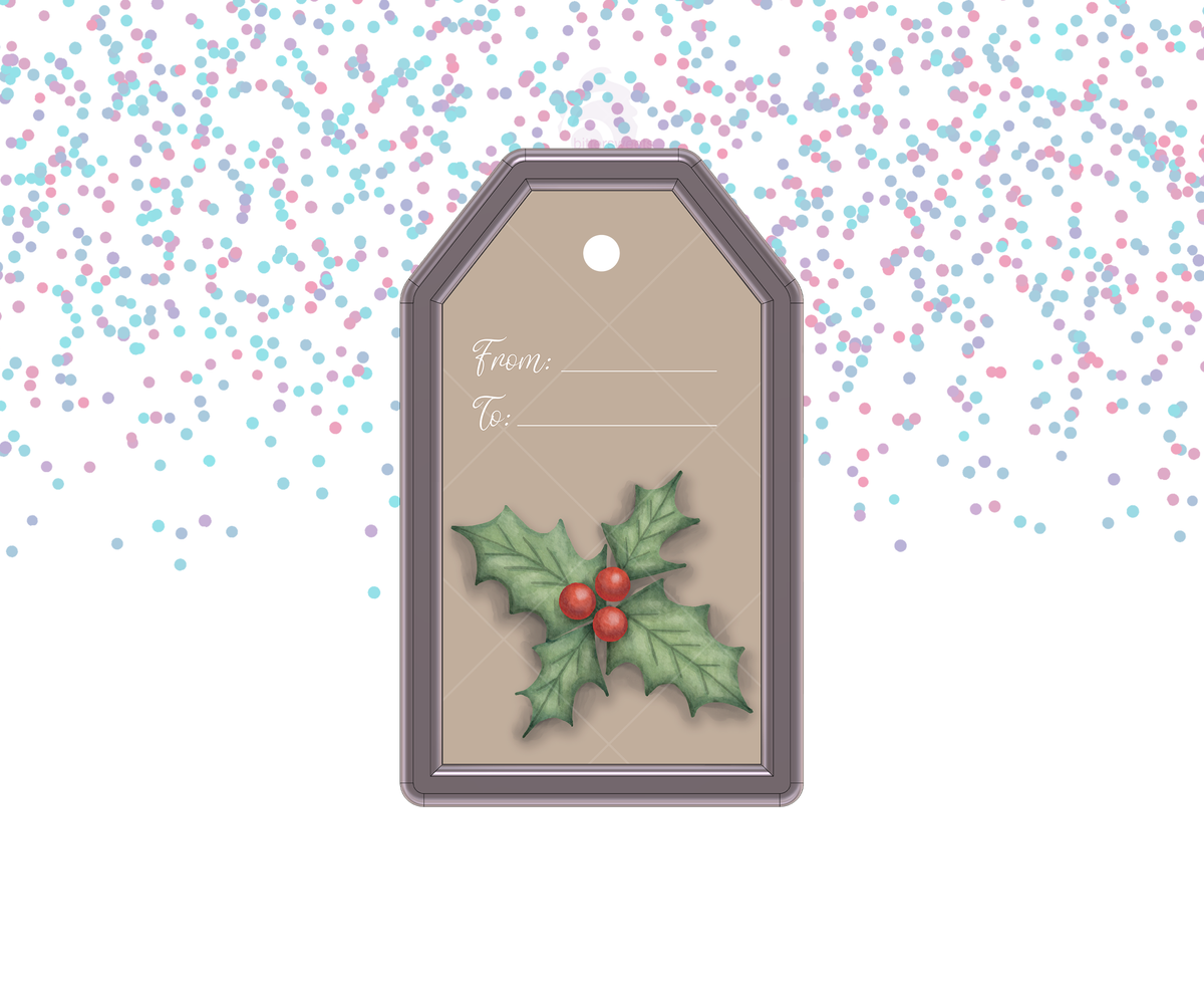 Gift Tag 1 Cookie Cutter
