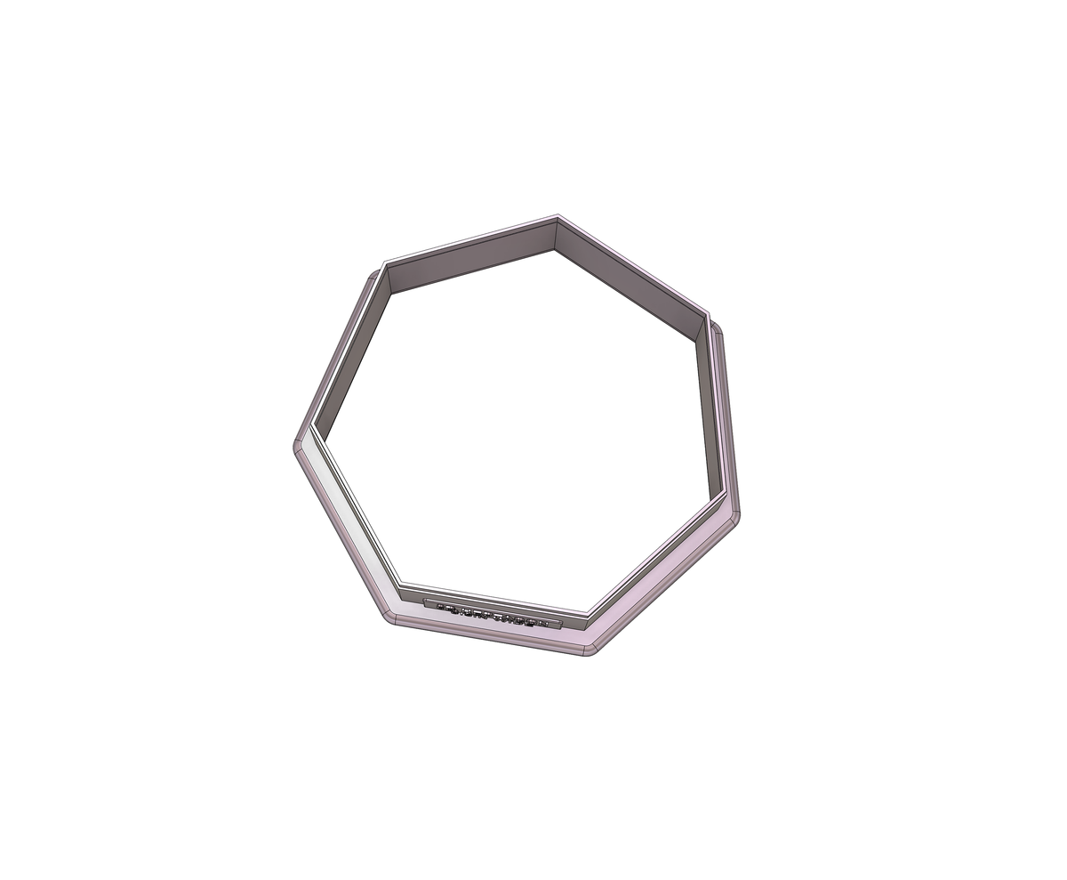 DIGITAL STL Download For Heptagon Cookie Cutter