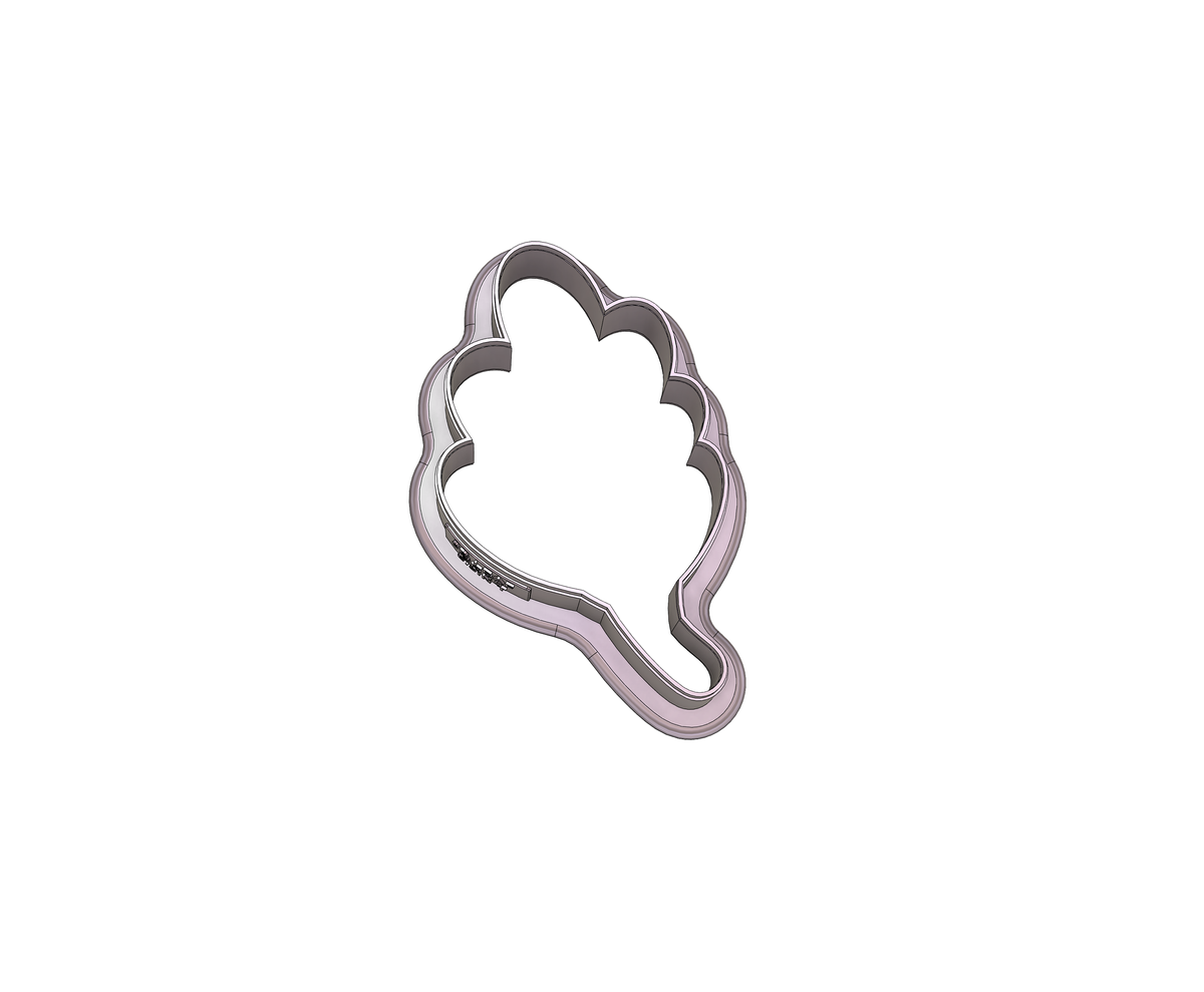 DIGITAL STL Download For Leaf Branch 10 Cookie Cutter