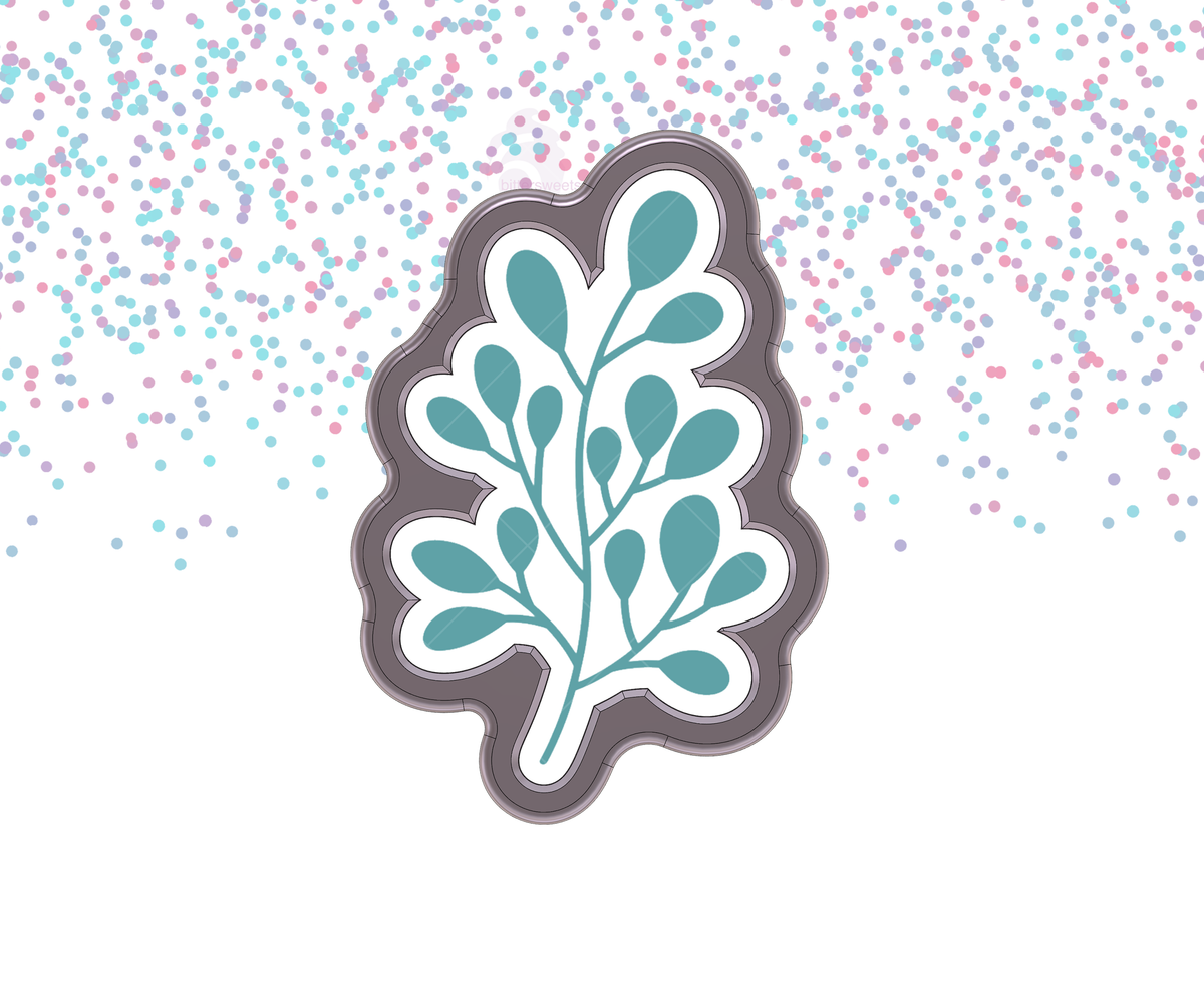 Leaf Branch 12 Cookie Cutter