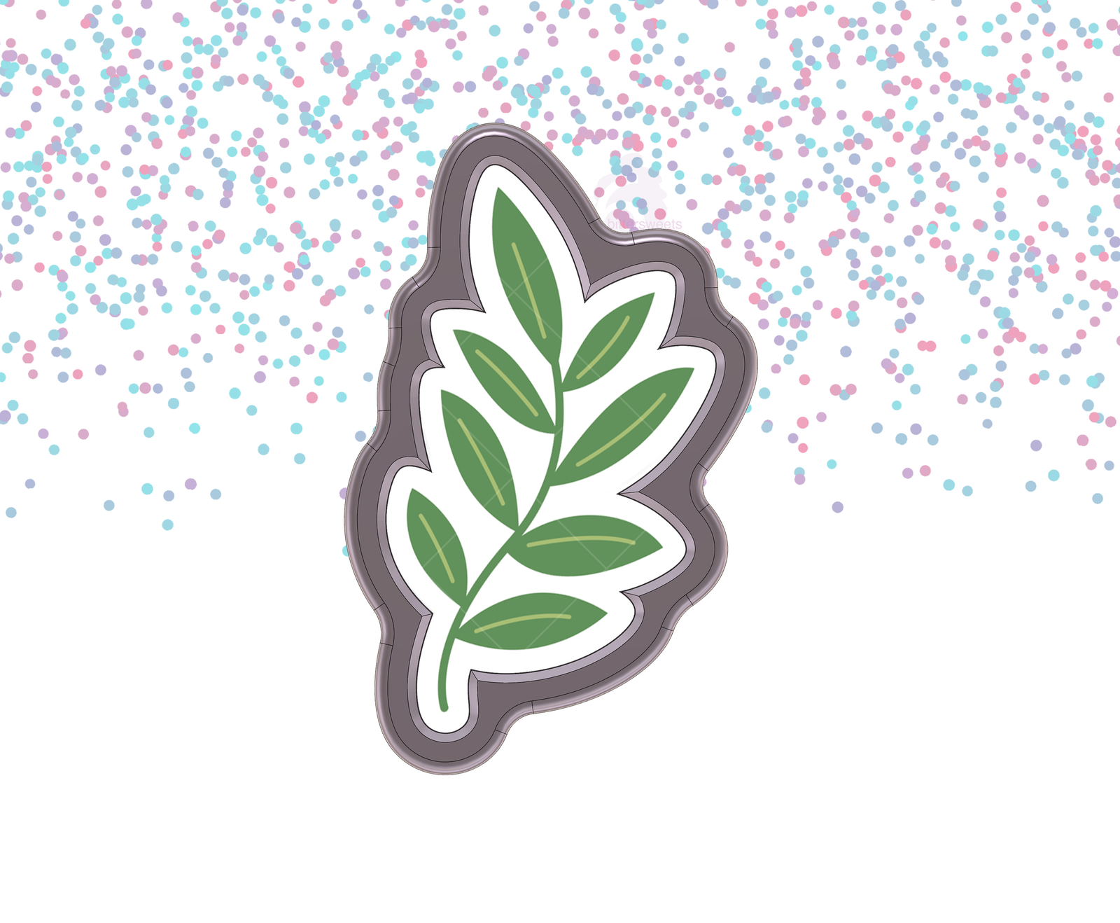 Leaf Branch 9 Cookie Cutter