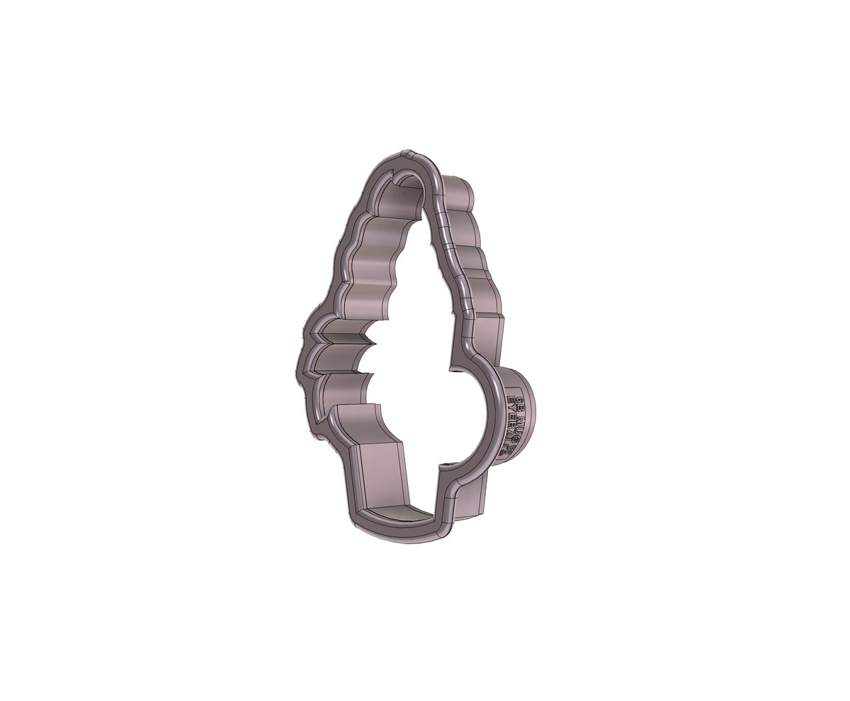 DIGITAL STL Download For Leaf Mug With Eyeballs Cookie Cutter