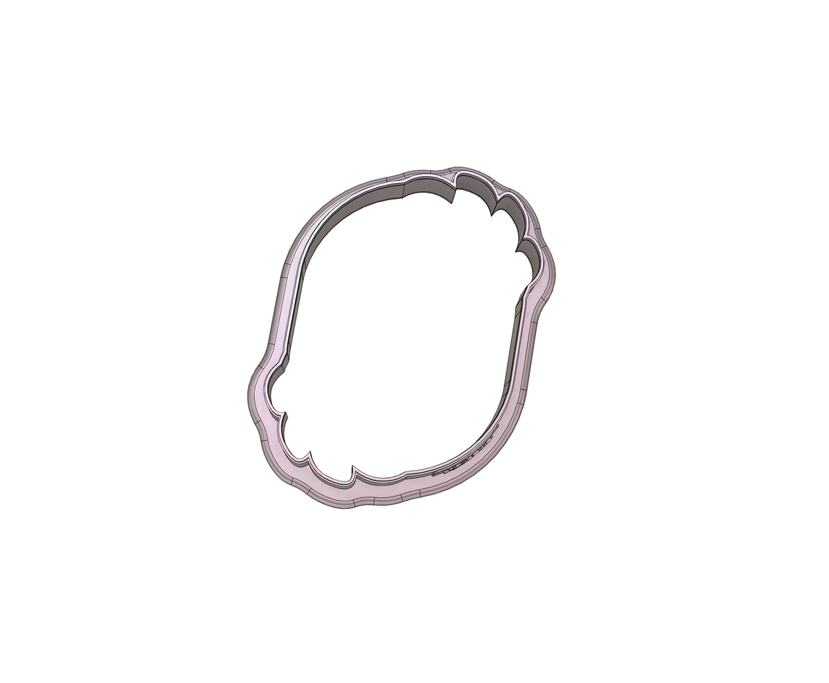DIGITAL STL Download For Leaf Plaque 1 Cookie Cutter