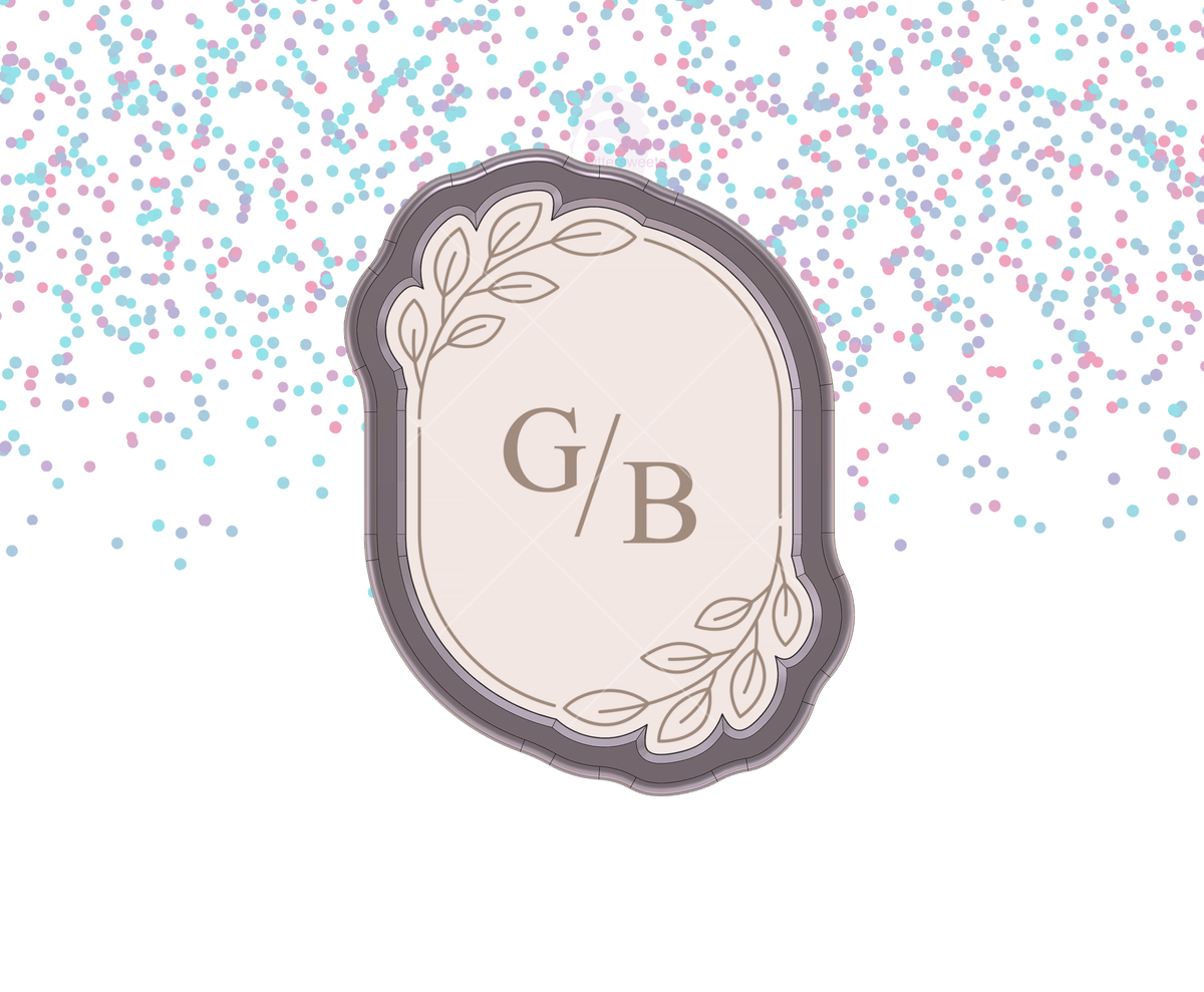 Leaf Plaque 1 Cookie Cutter