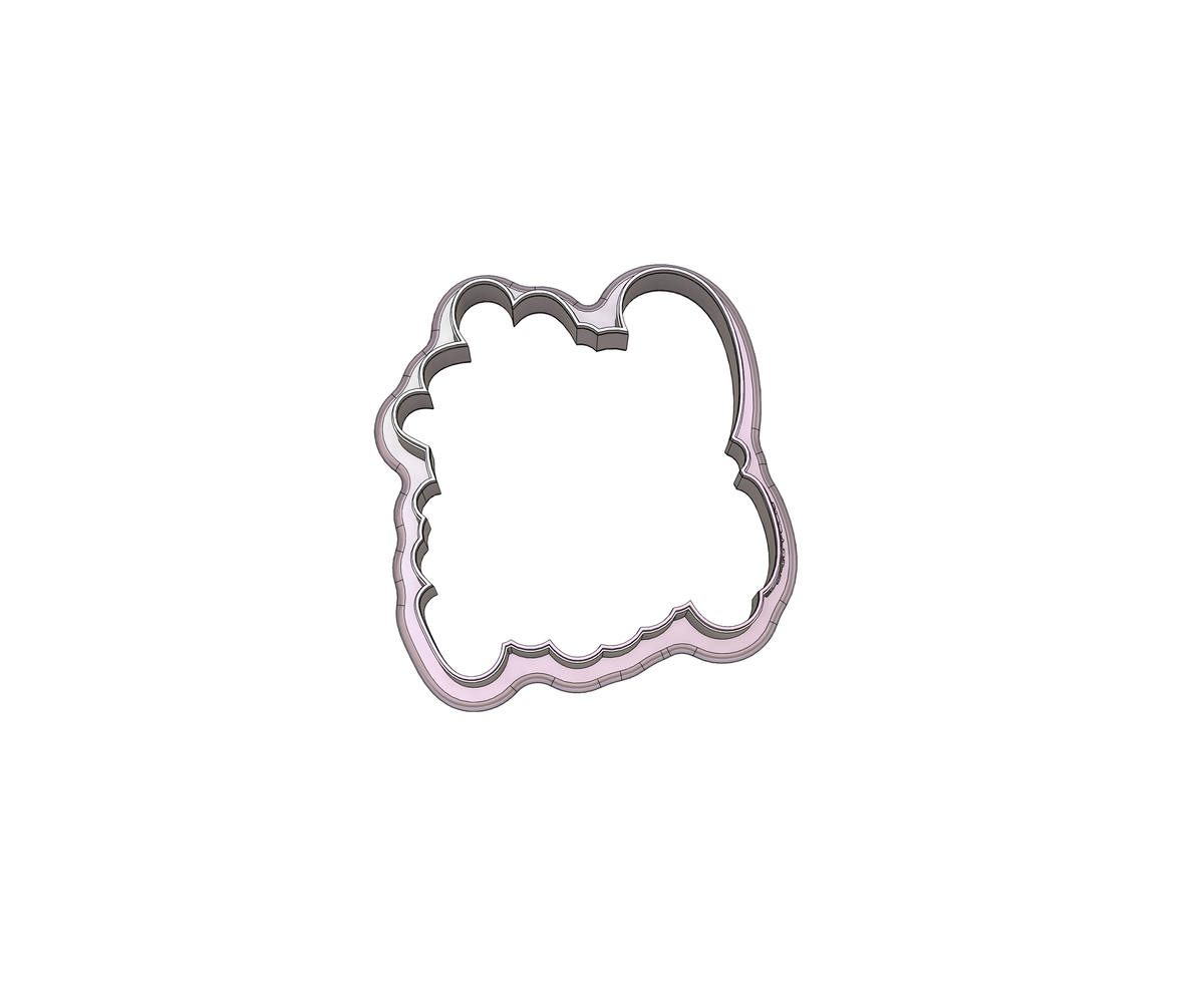 Let&#39;s Get Basted Lettered Cookie Cutter