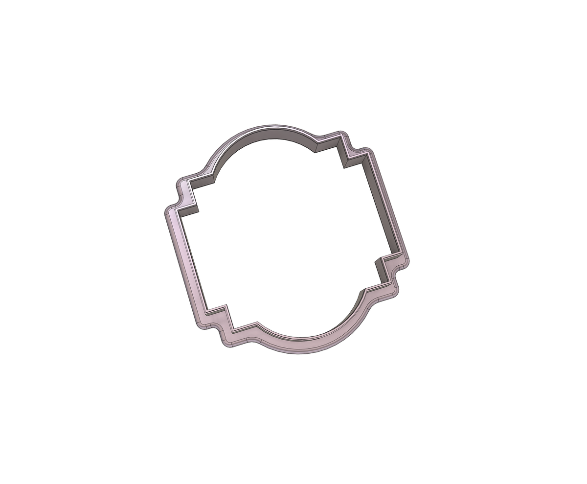 DIGITAL STL Download For Morgan Plaque Cookie Cutter