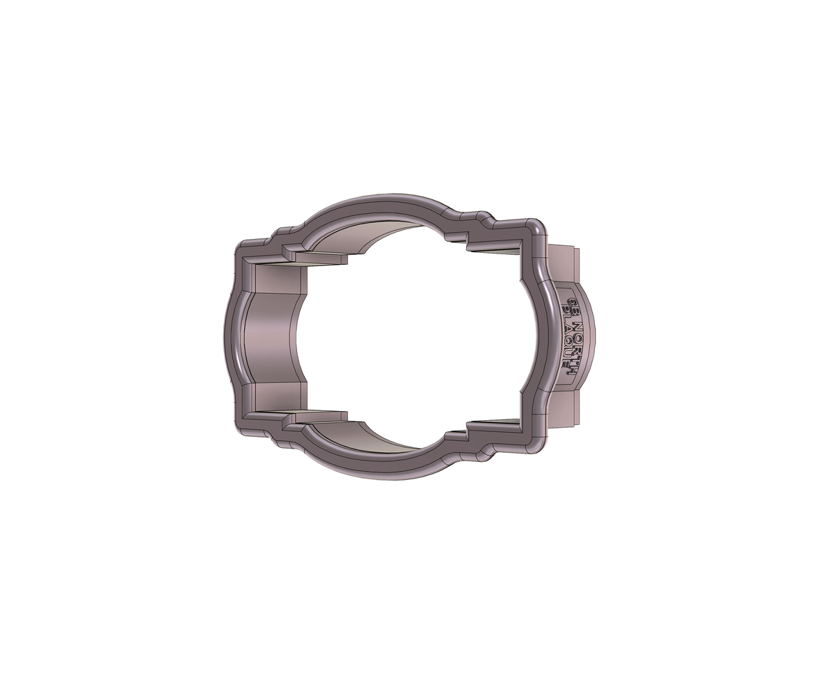 North Plaque Cookie Cutter