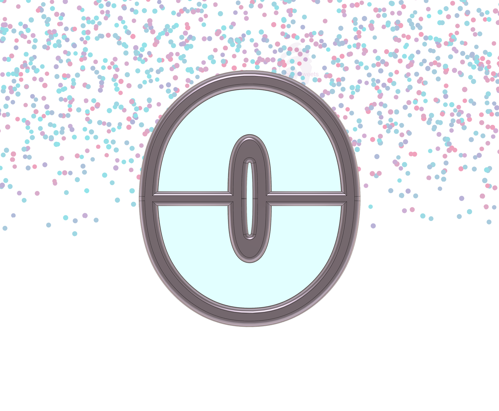 Number 0 Cookie Cutter