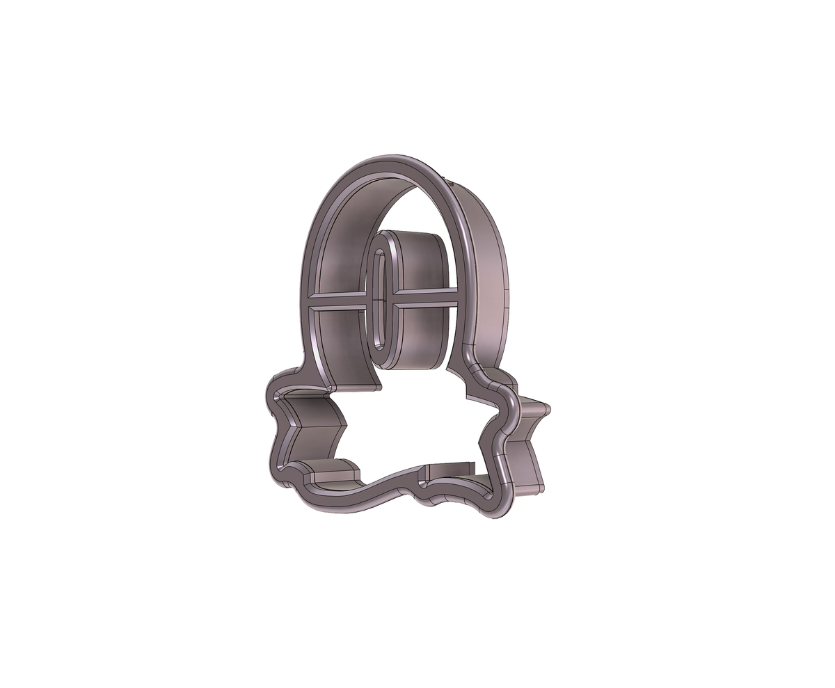 DIGITAL STL Download For Number 0 Banner Cookie Cutter