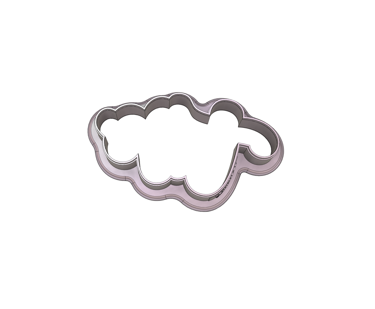 DIGITAL STL Download For Number Two Word Lettered Cookie Cutter