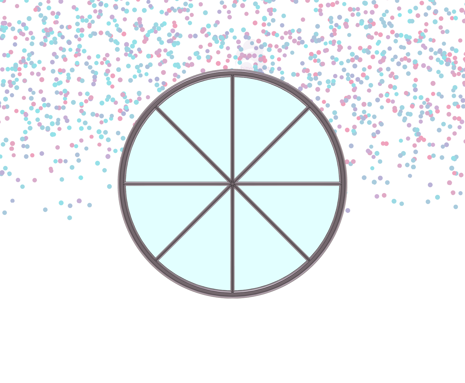 DIGITAL STL Download For 8-in-1 Pie / Pizza Slice 1 Cookie Cutter