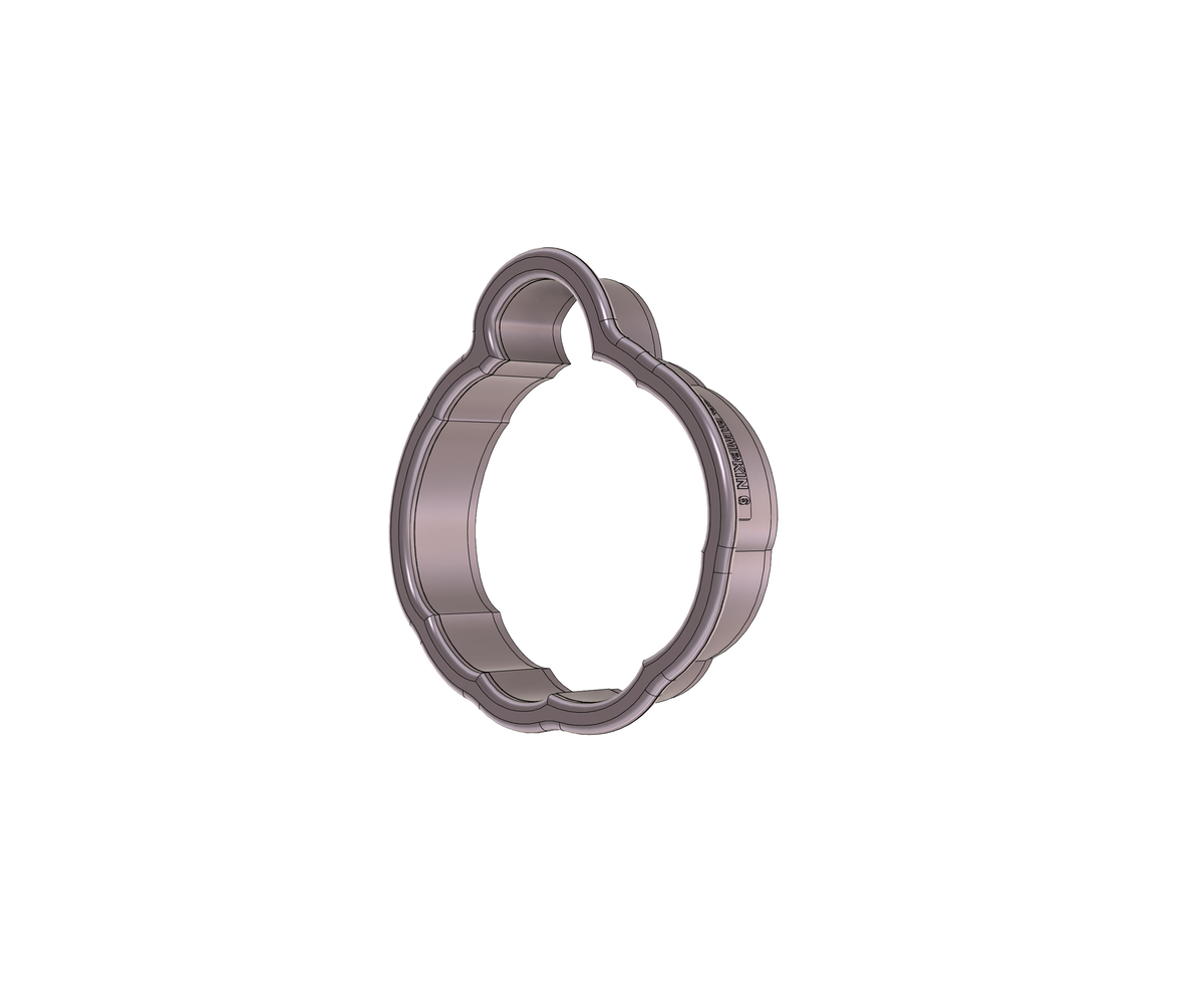 DIGITAL STL Download For Pumpkin 6 Cookie Cutter