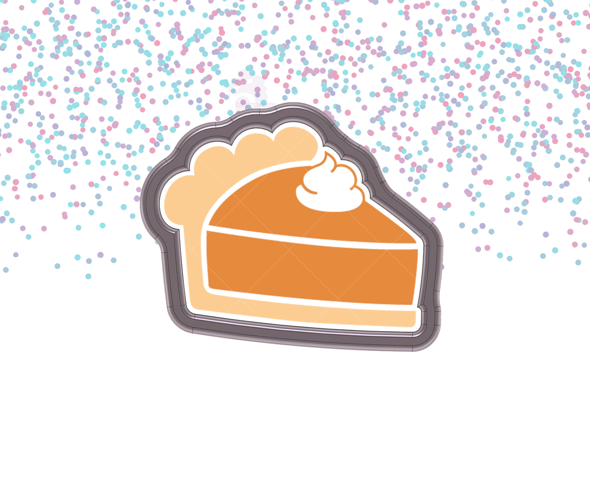 Pumpkin Pie Slice 1 Cookie Cutter