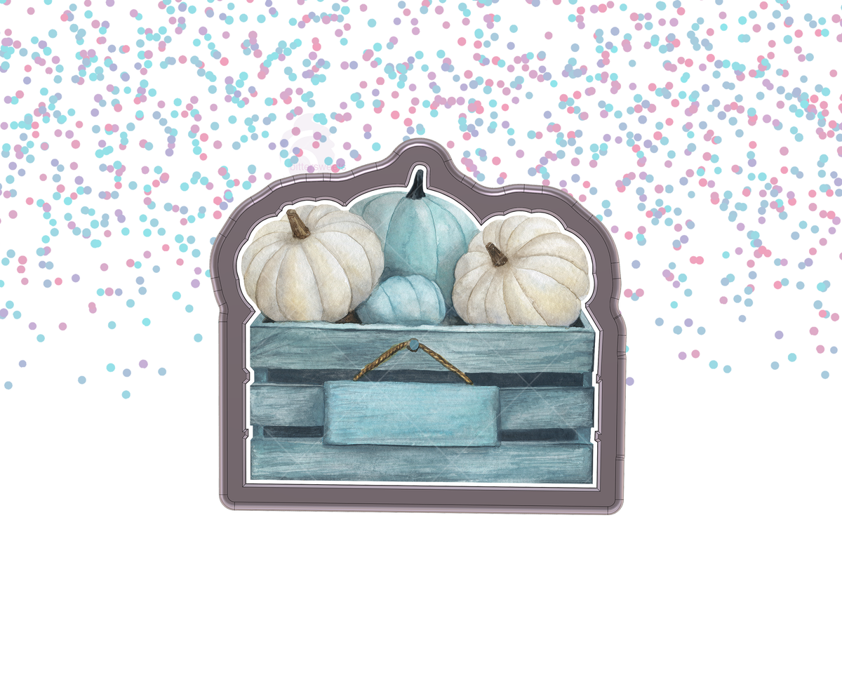 Pumpkins In Crate Cookie Cutter