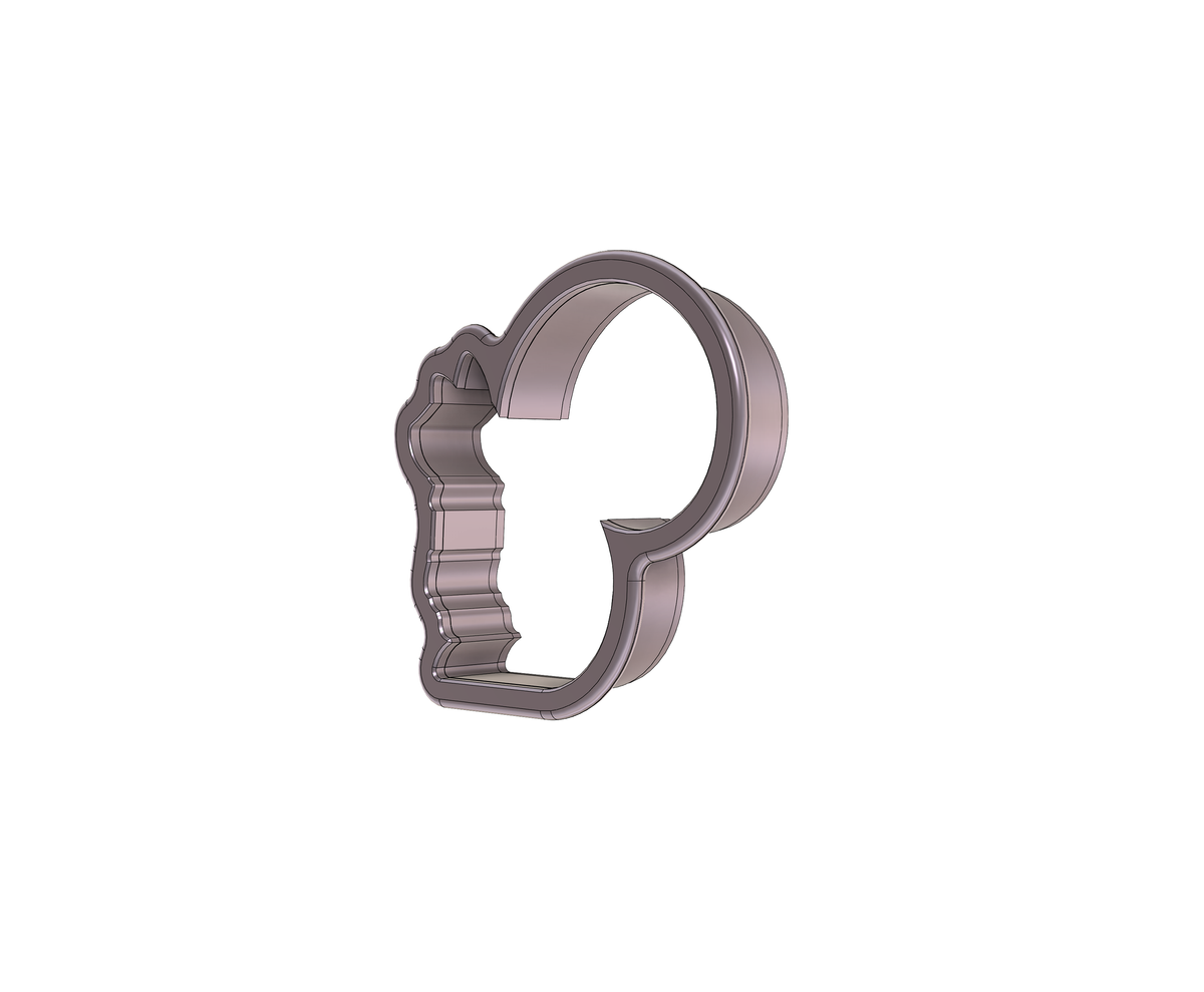 Squirrel In Sweater Cookie Cutter