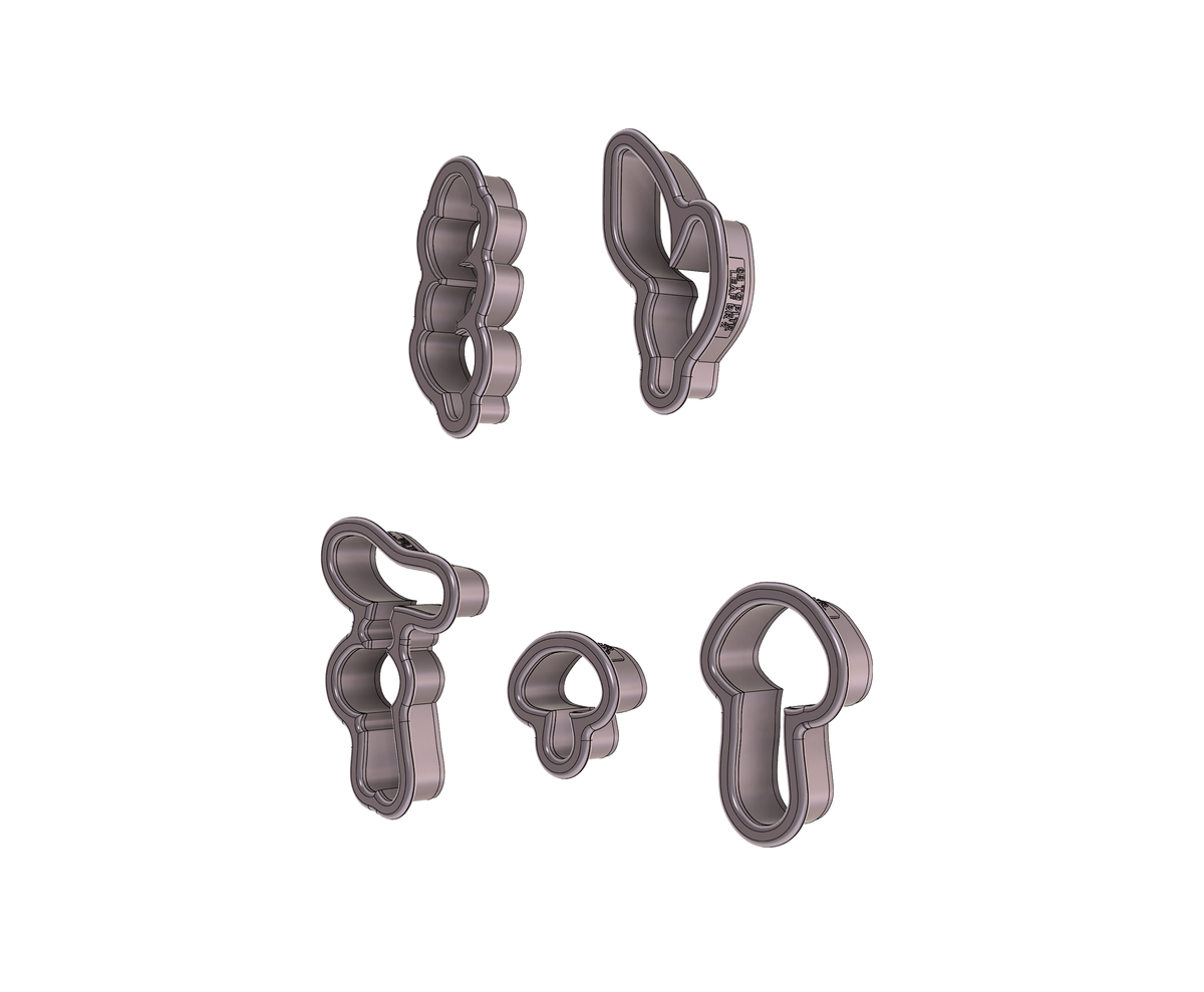 DIGITAL STL Download For Thanksgiving Platter 1 Cookie Cutter Set