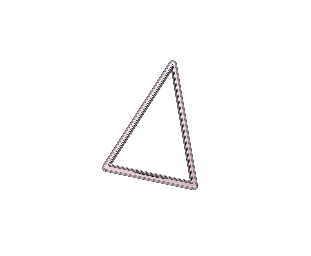 Triangle 2 Cookie Cutter