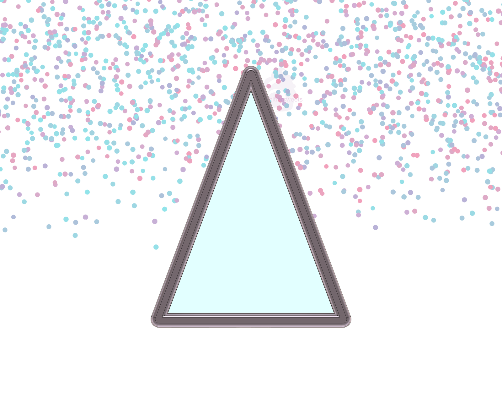 DIGITAL STL Download For Triangle 2 Cookie Cutter