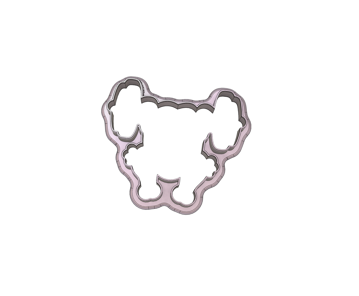 Turkey Barbell Cookie Cutter