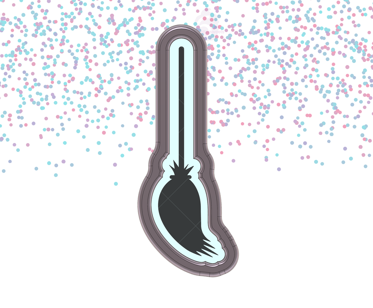 Witch&#39;s Broom 1 Cookie Cutter