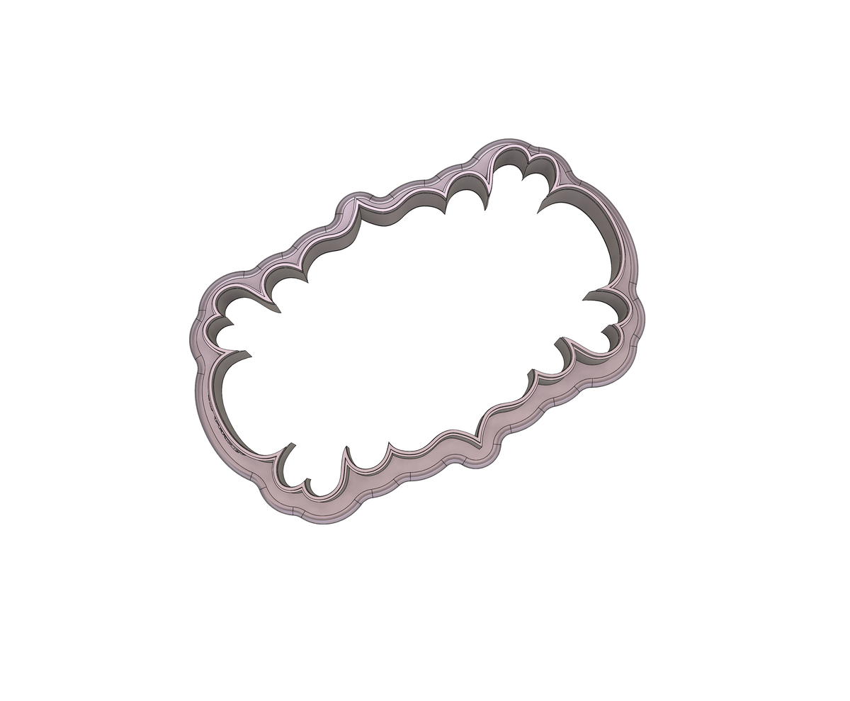 DIGITAL STL Download For Amor Plaque Cookie Cutter