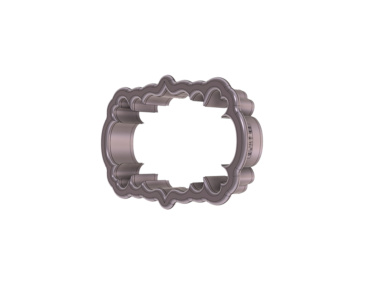 DIGITAL STL Download For Amor Plaque Cookie Cutter