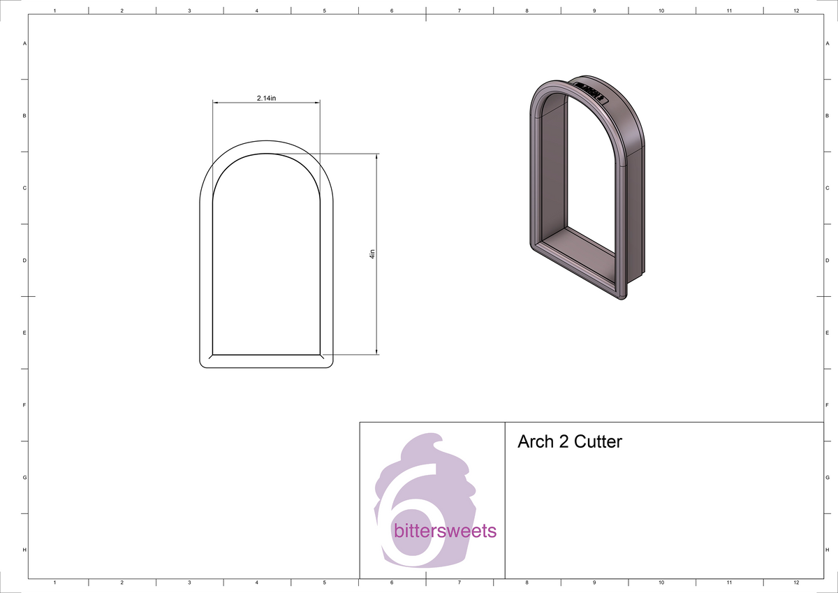 Arch 2 Cookie Cutter