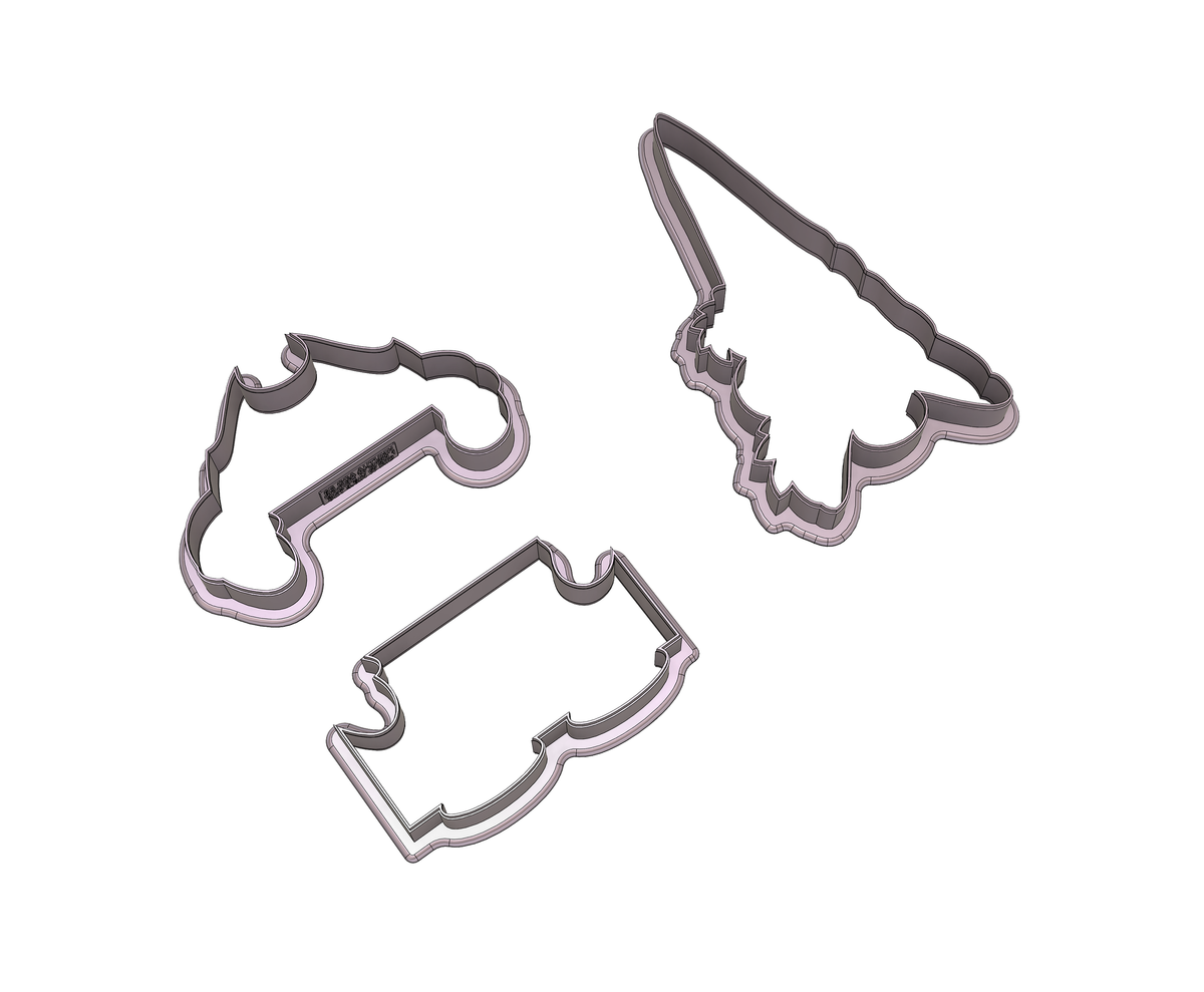 DIGITAL STL Download For Autumn Gnome With Sign 1 Cookie Cutter Box Set