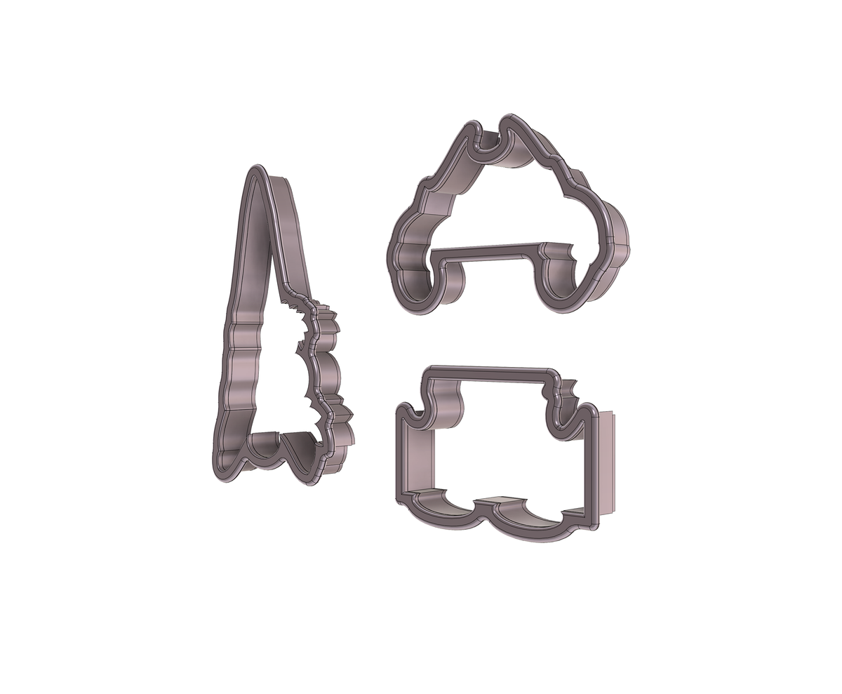 DIGITAL STL Download For Autumn Gnome With Sign 1 Cookie Cutter Box Set