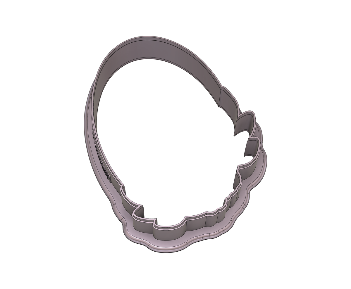 Autumn Oval Plaque 1 Cookie Cutter