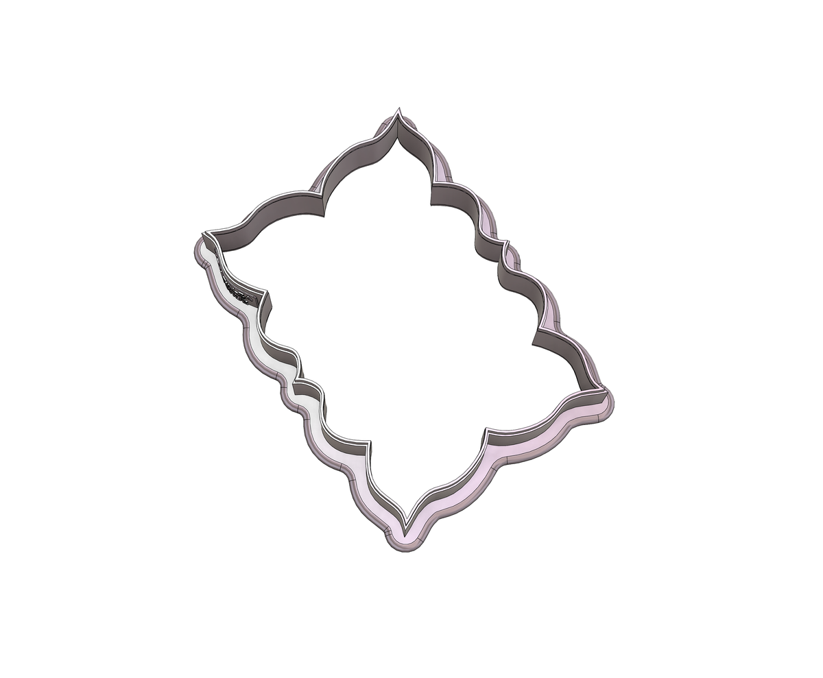 Azalea Plaque Cookie Cutter