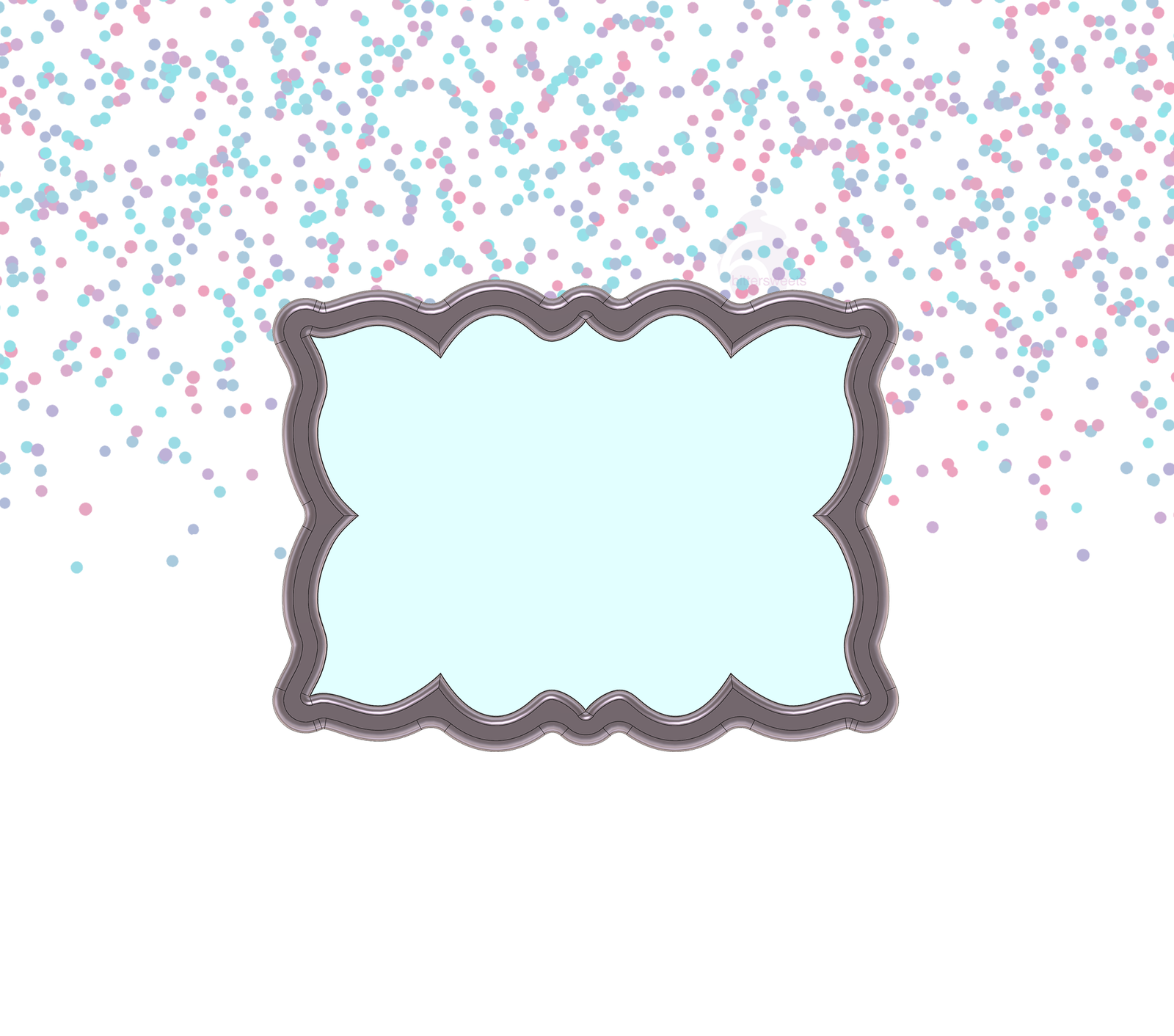 DIGITAL STL Download For Azalea Plaque Cookie Cutter