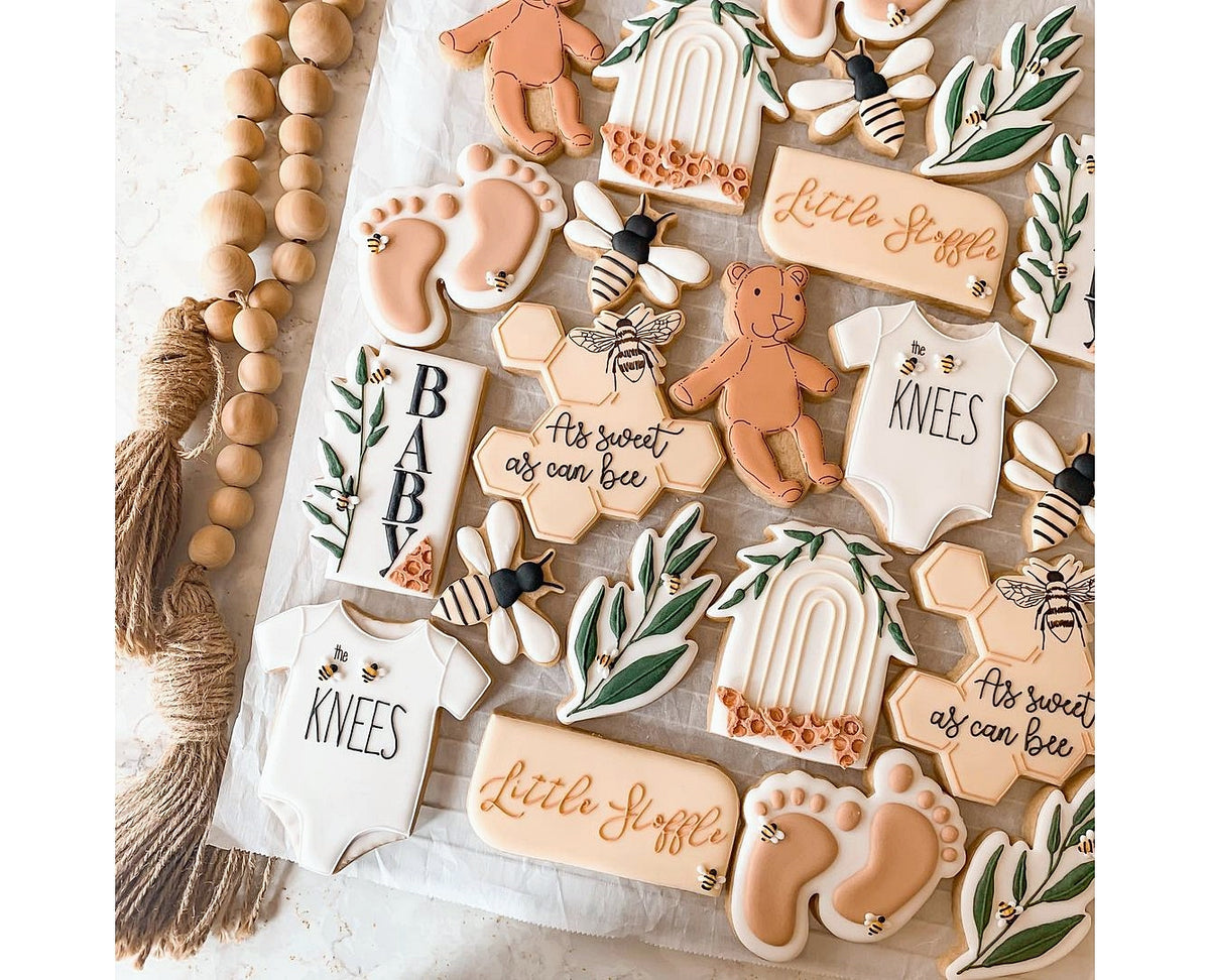 Bee Honeycomb Plaque 1 Cookie Cutter