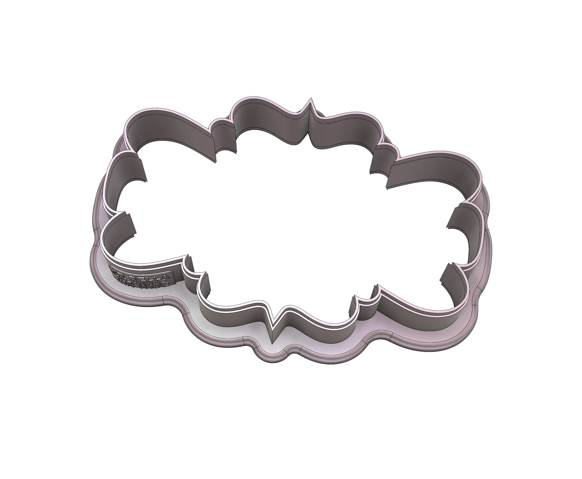 Bella Plaque Cookie Cutter