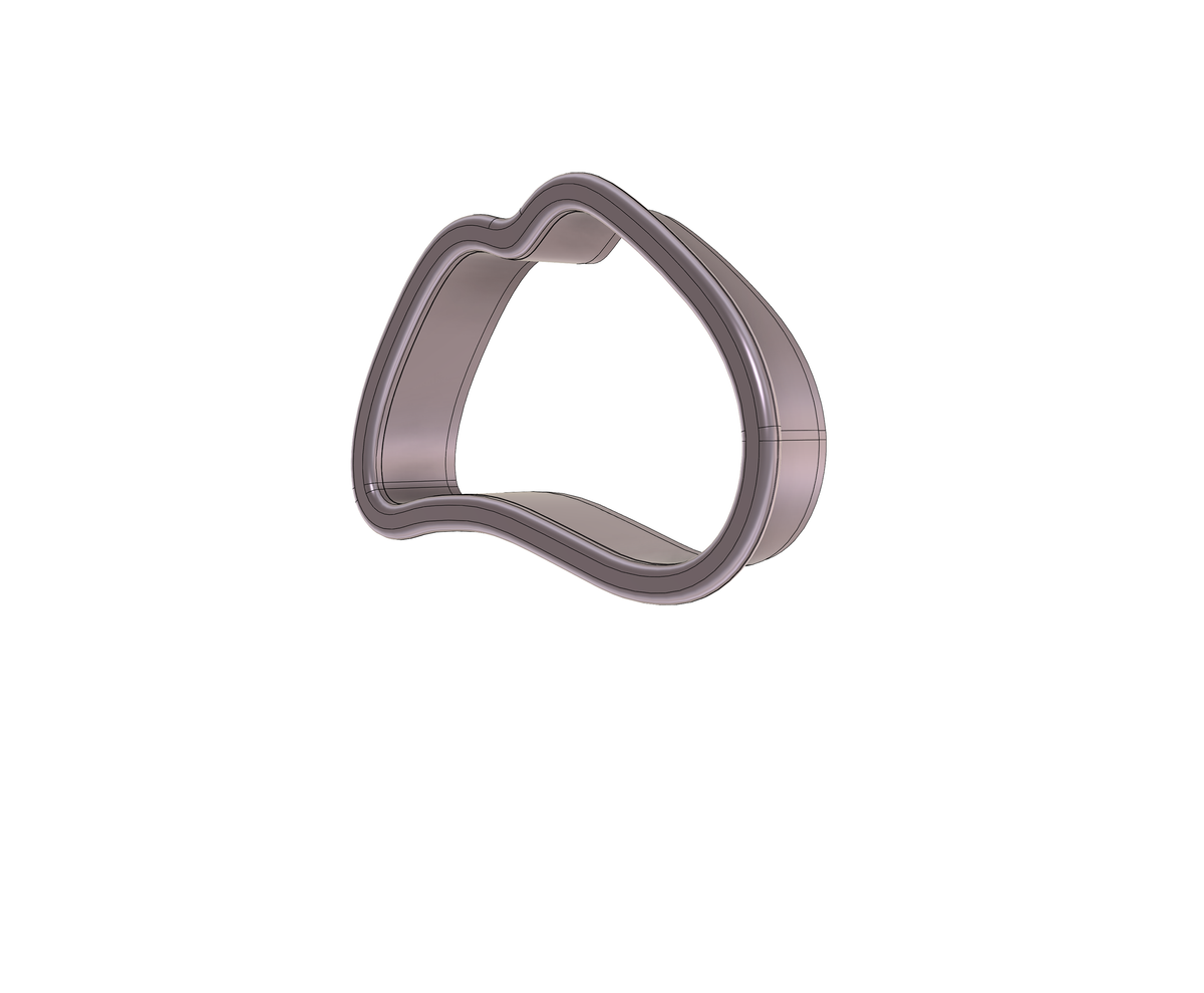 Biting Lips 1 Cookie Cutter