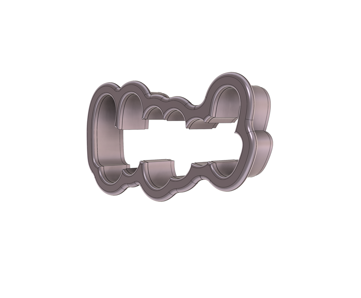 DIGITAL STL Download For Blessed 1 Lettered Cookie Cutter