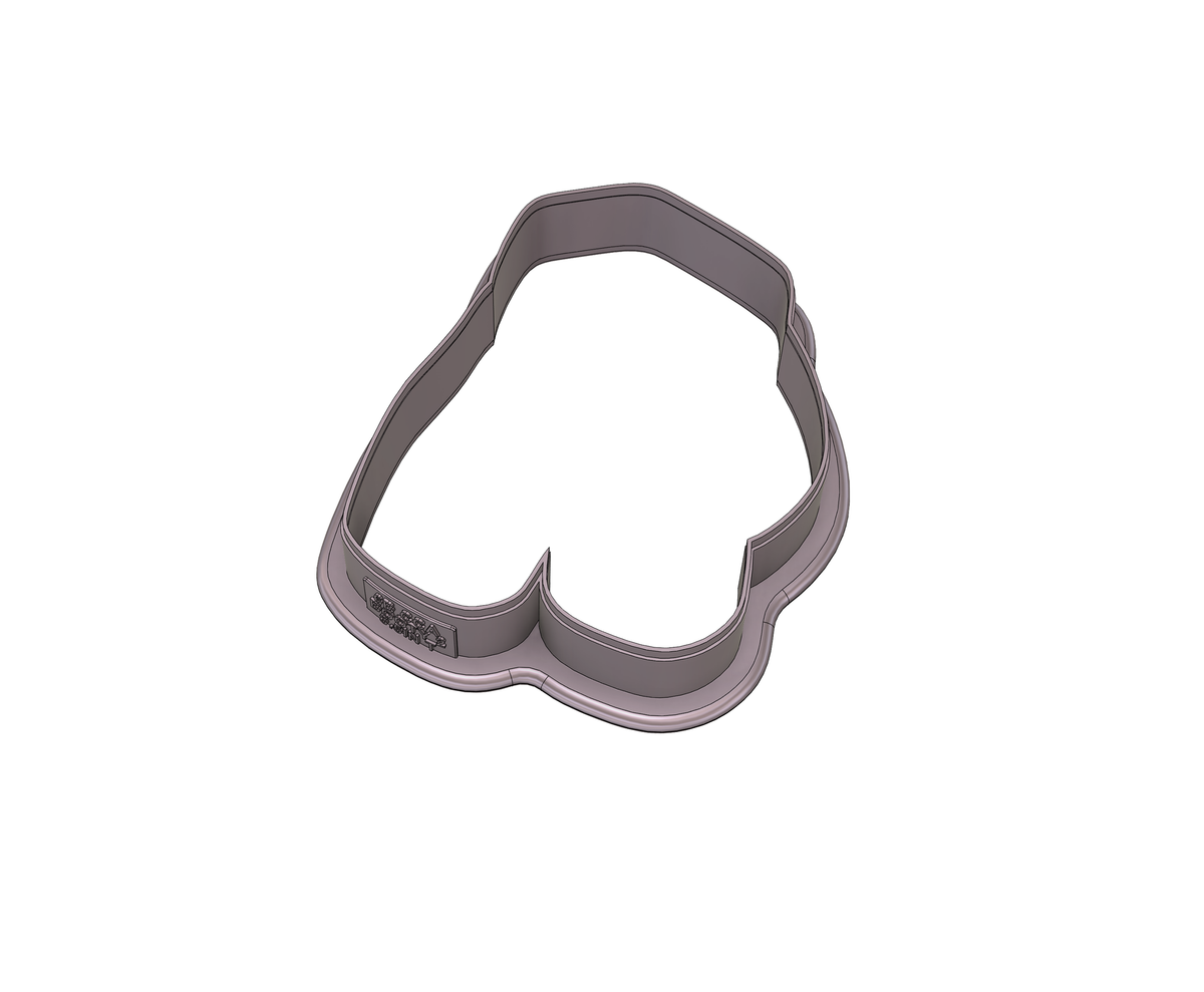DIGITAL STL Download For Booty 2 Cookie Cutter