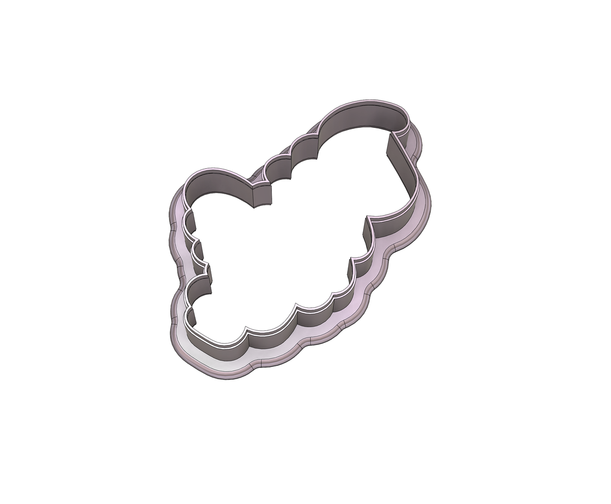 DIGITAL STL Download For Bride To Be Lettered Cookie Cutter