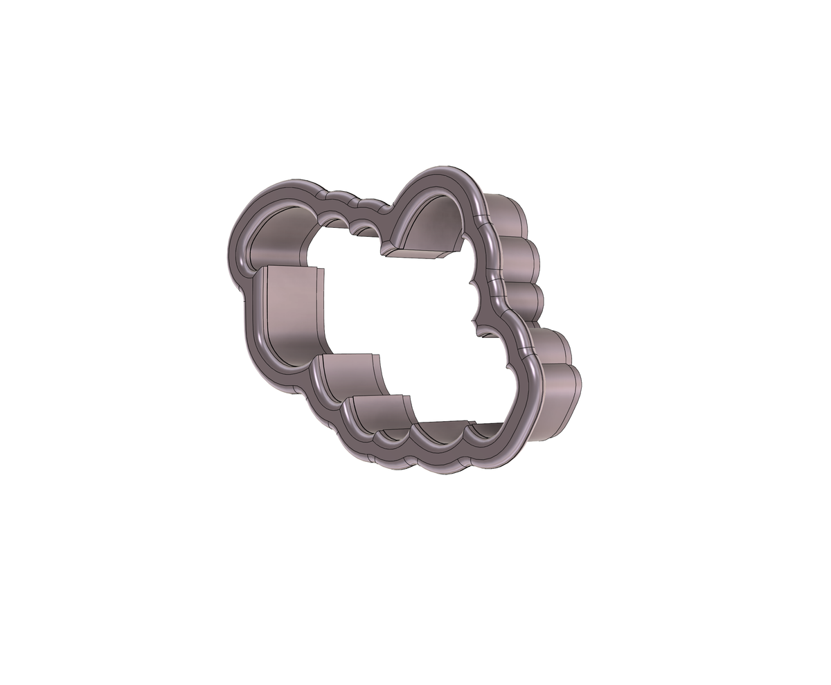 DIGITAL STL Download For Bride To Be Lettered Cookie Cutter