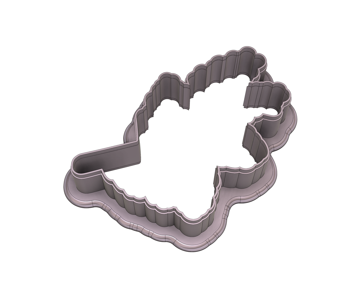 DIGITAL STL Download For Christmas Pine Cone Branch Cookie Cutter