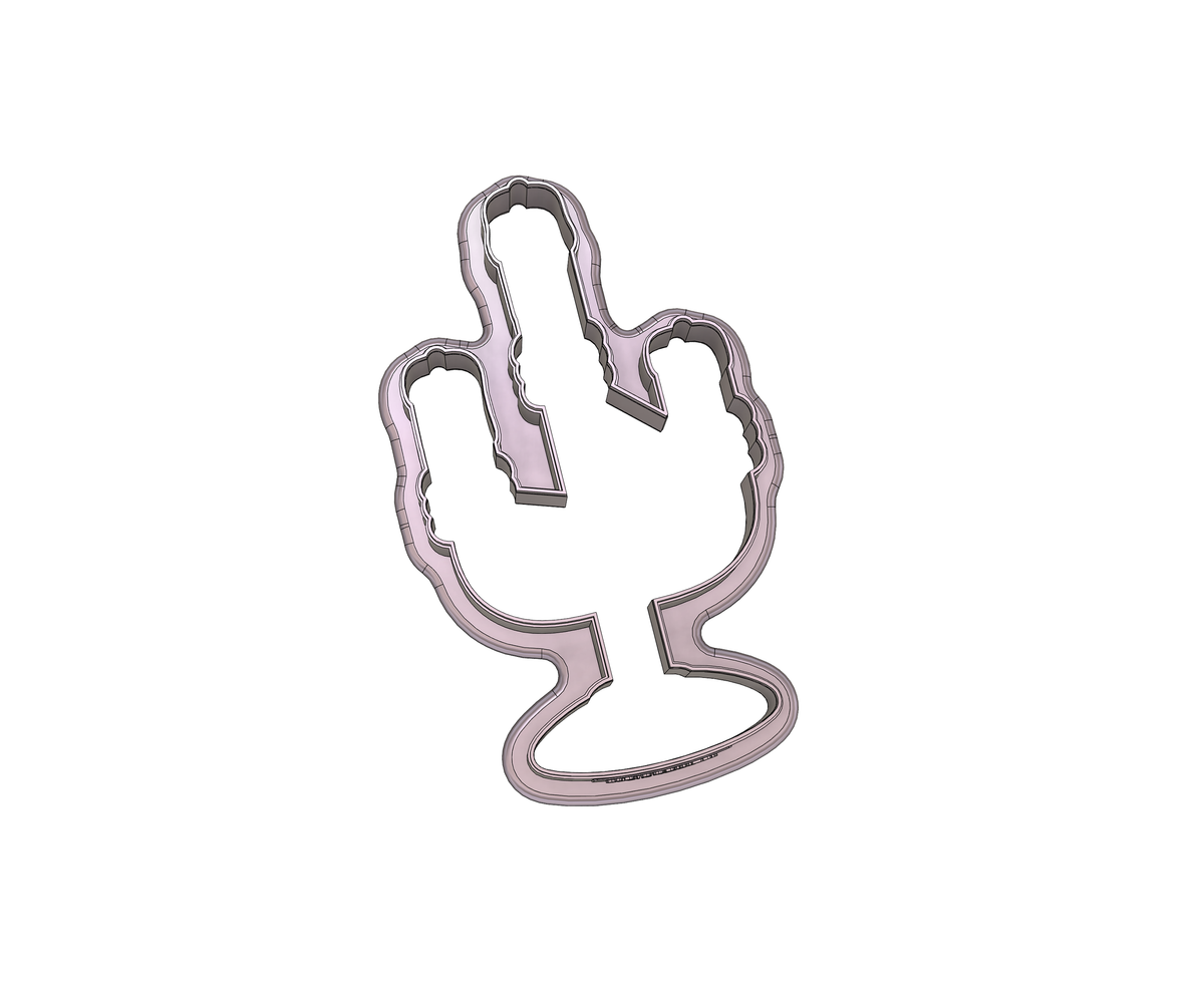 DIGITAL STL Download For Cobweb Candelabra Cookie Cutter