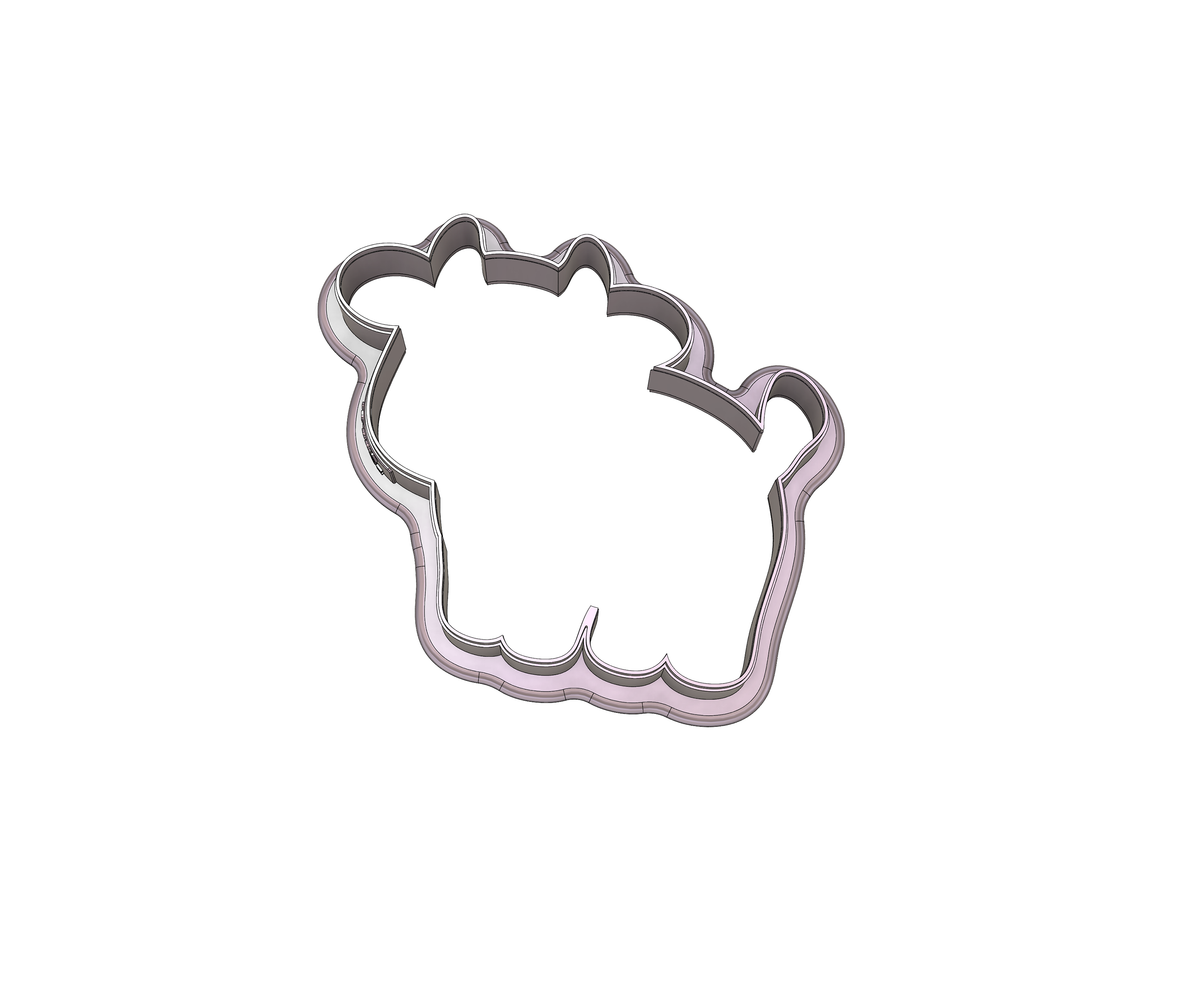 Cow 1 Cookie Cutter